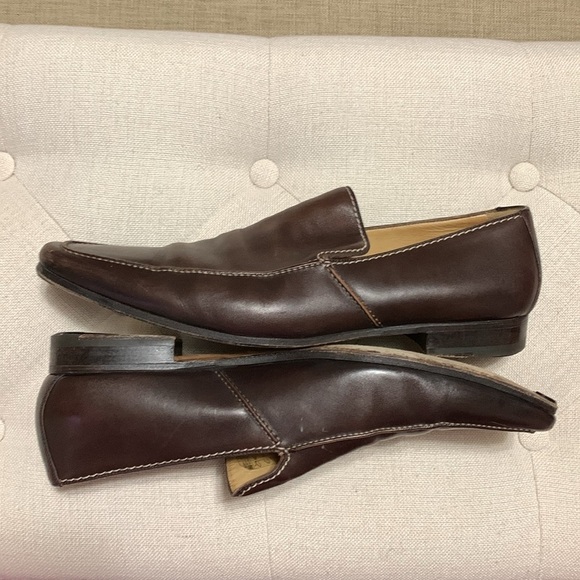 Yves Saint Laurent Men Mokassin Dark Brown Leather Slip-Ons US 11.5/EU 45.5 main image 7